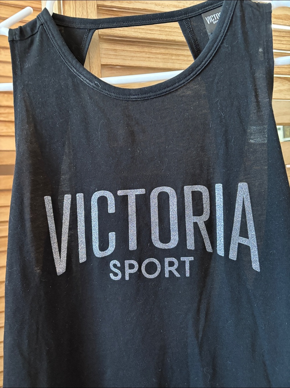 Victoria Sport Black Logo Tank Small - Picture 2 of 4